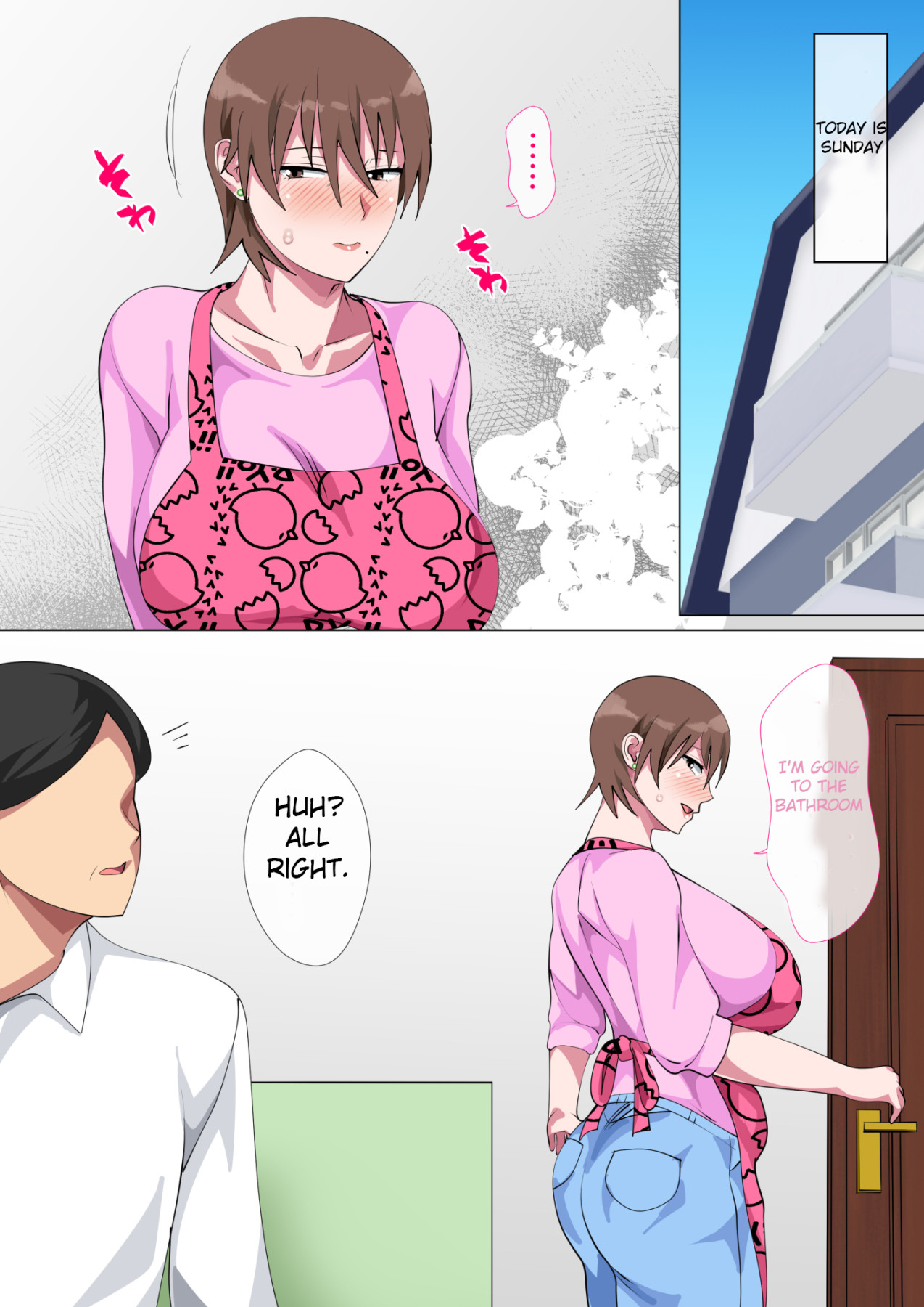 Hentai Manga Comic-The Mother Who Fell Over And Over For Her Son's Seduction-Read-93